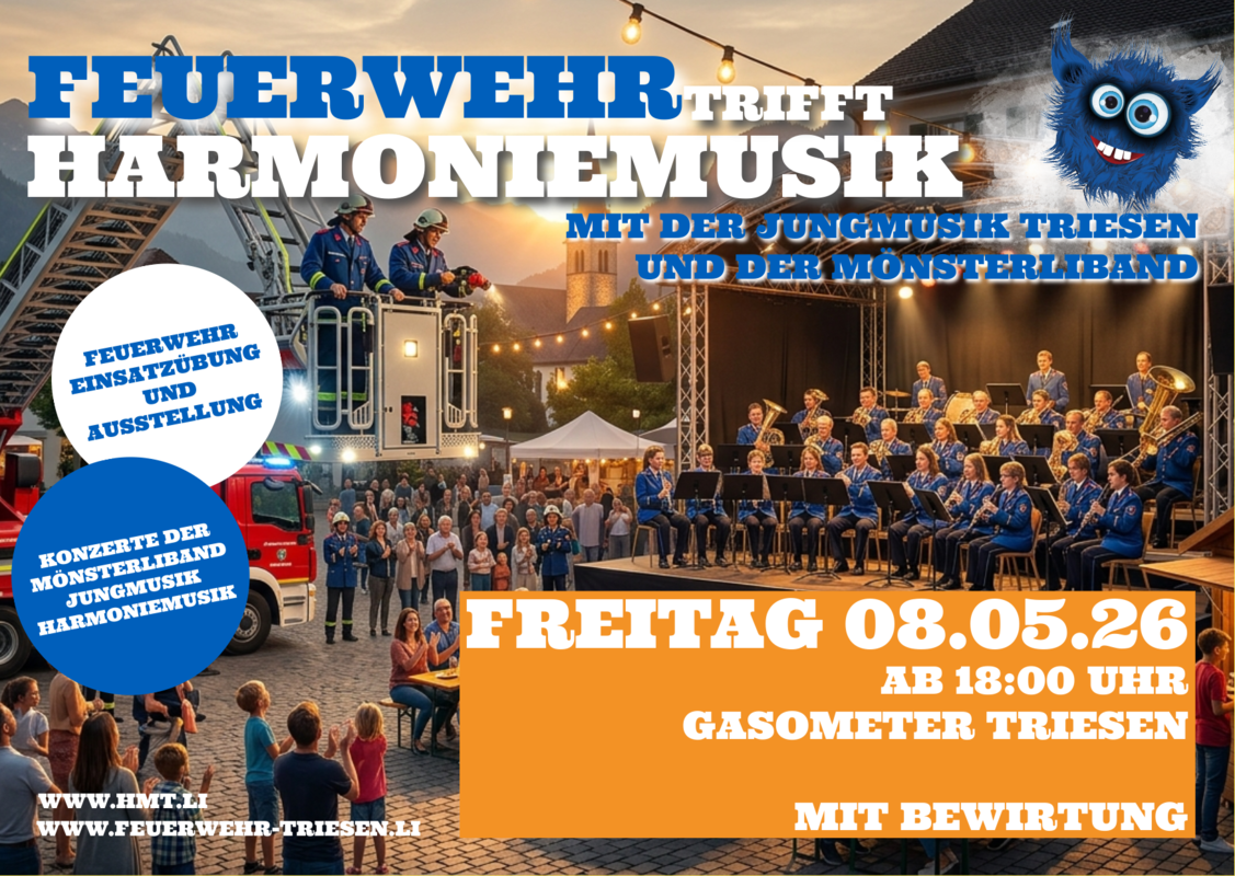 Feuerwehr trifft Harmoniemusik
